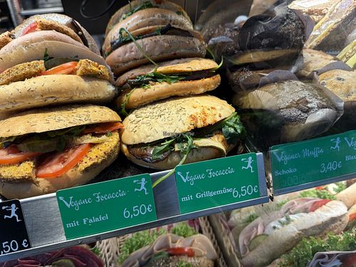 sandwiches  at Traffic Snack - Hauptbahnhof in Frankfurt