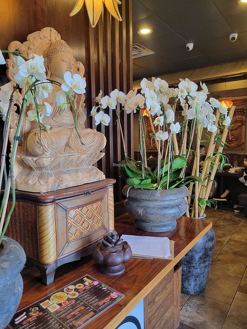 Inside at Huong Sen Lotus Vegetarian in Houston