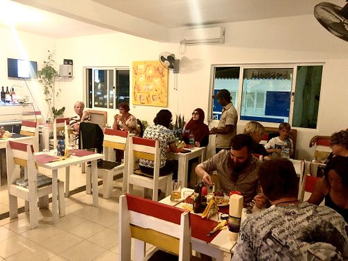 Inside the restaurant  at Bar Restaurante Dona Anna in Santa Maria