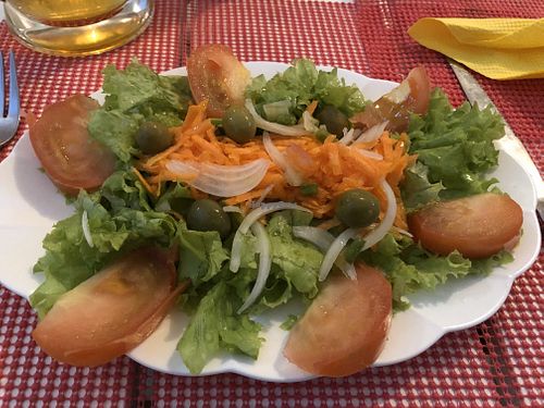 Fresh salad  at Bar Restaurante Dona Anna in Santa Maria