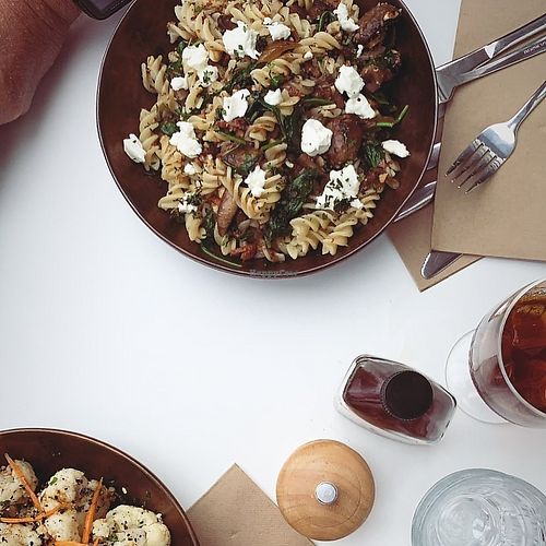 VEGETARIAN PASTA (VEGAN AVAILABLE) at nosh MERIMBULA in Merimbula