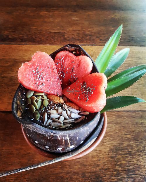 Love Potion Smoothie at Avocado Vegan Cafe in Varkala