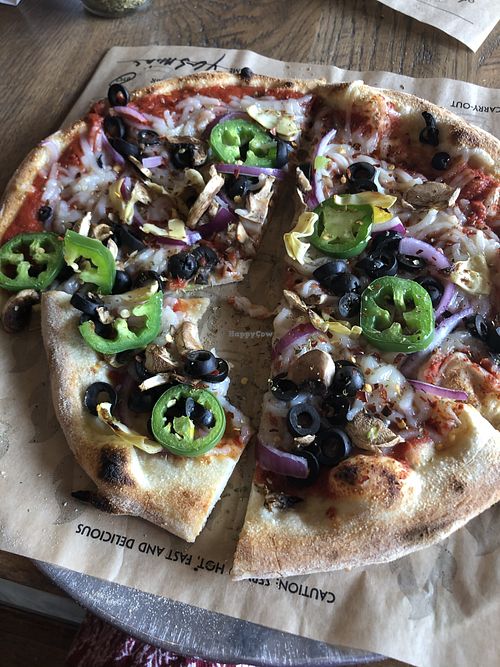 choose-your-own at Lotsa Stone Fired Pizza in Chapel Hill