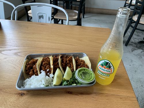 Tacos Al Pastor  at Korny Vibes in Houston