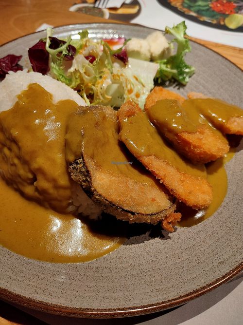 Yasai katsu karee at Wagamama in Majadahonda