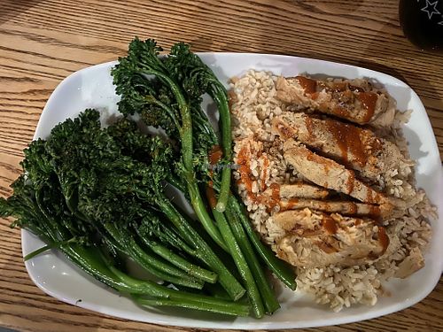  Custom Creation. Soy chicken, with vegan sides   at Original Joe's in Edmonton