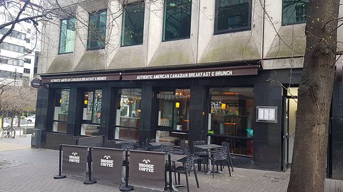 Exterior at Moose Coffee in Leeds