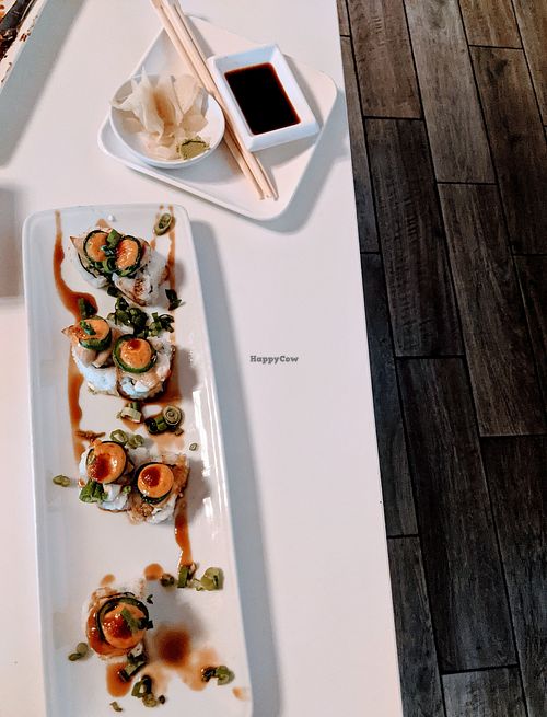 Volcano roll 😍 at The Village in San Diego