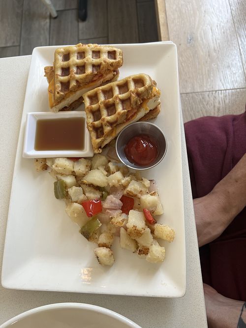 Sandwiches Waffle sandwich   at The Village in San Diego