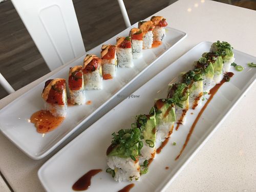 Sushi at The Village in North Park, vegan and amazing at The Village in San Diego