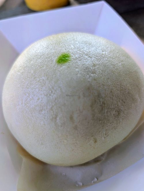 Grandpa's streamed bun at Loving Hut in Redlands