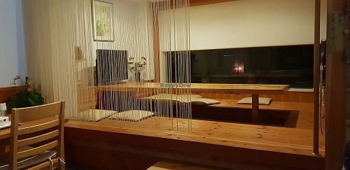 Cosy dining place at Chant in Ito