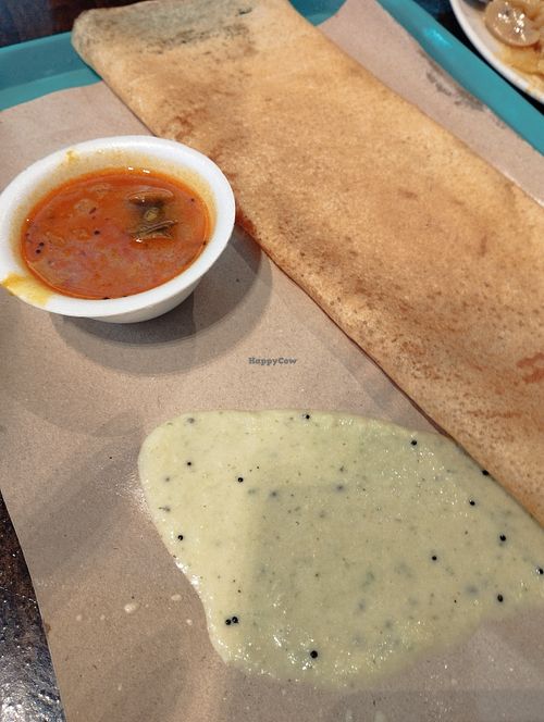 Dosai at Shree Bhaavan - Lau Pa Sat in Central Singapore