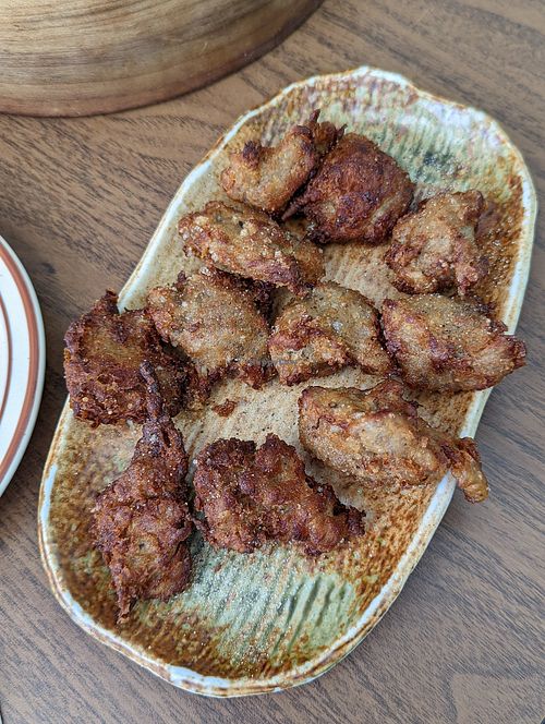 Vegetable nuggets at Fei's Cafe in Albuquerque