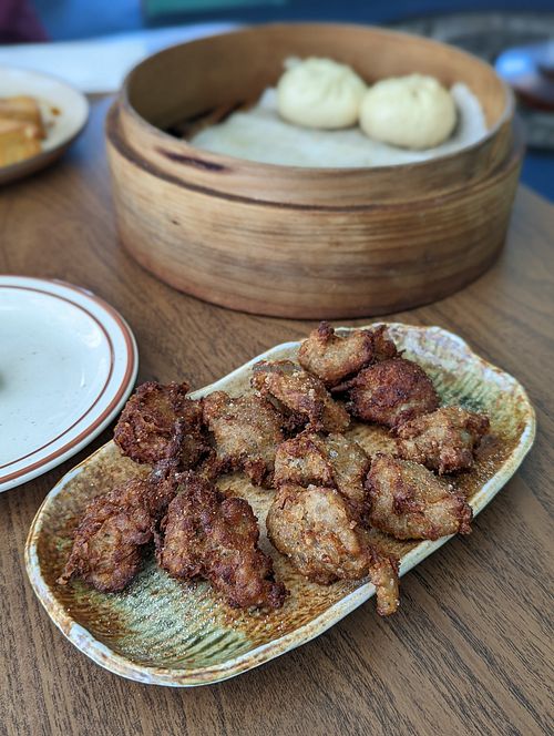 Vegetable nuggets at Fei's Cafe in Albuquerque