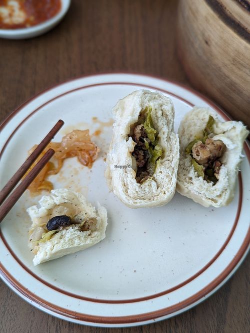 Steamed bun at Fei's Cafe in Albuquerque
