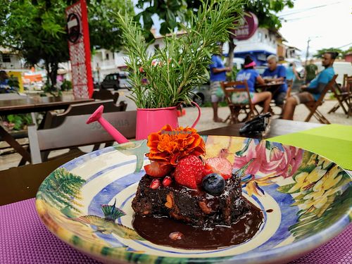Brownie at Casa Mangue Neon in Porto Seguro