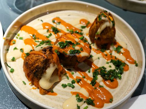 Roasted sweet potatoes (vegan) at Sesame in Chamonix-mont-blanc