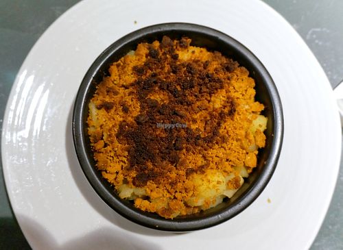 Pear Crumble (vegan) at Sesame in Chamonix-mont-blanc