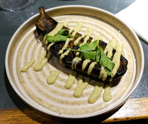 Grilled aubergine w/miso at Sesame in Chamonix-mont-blanc