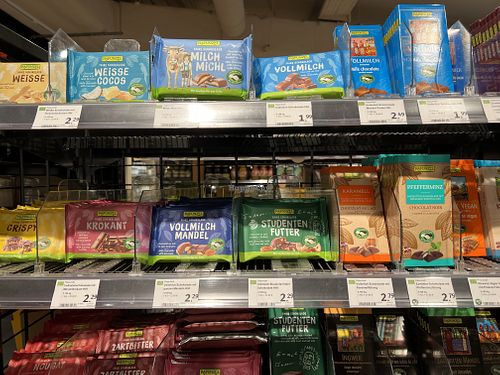 chocolate  at denn's Biomarkt - Karl Marx in Berlin