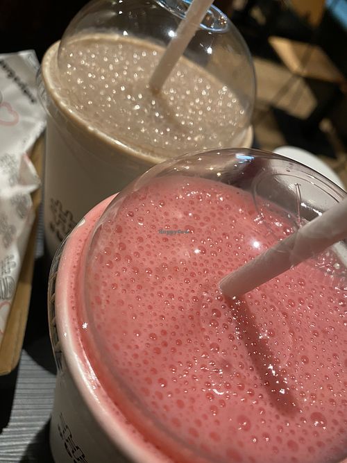 Strawberry Shake  at Burgerlove in Cranbourne