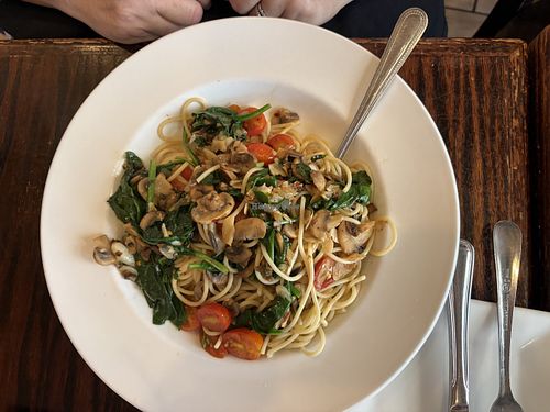 Spaghetti Siciliana Variationn  at Antonella's Italian Ristorante in Fayetteville