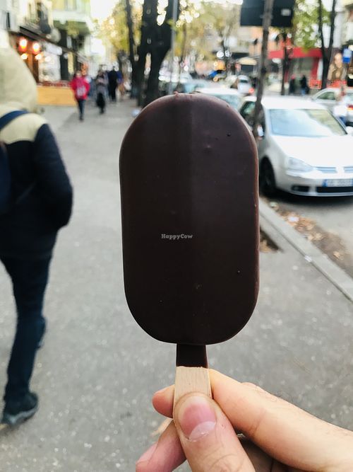 vegan magnum  at Baronesha in Tirana