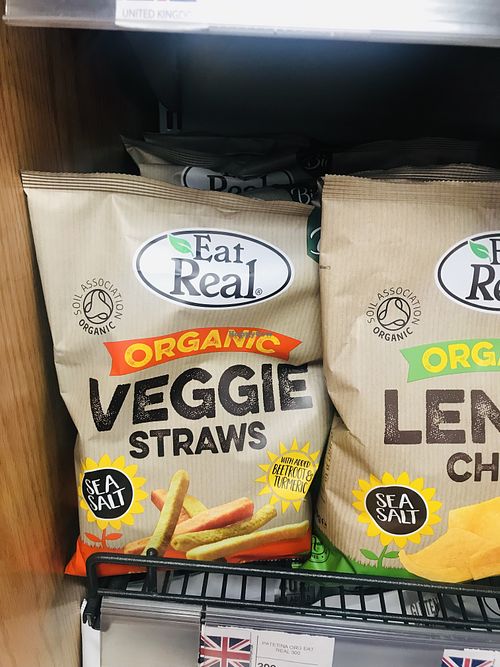 Vegan chips  at Baronesha in Tirana