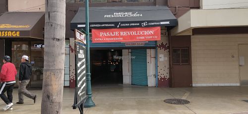 Entrance at Remolacha in Tijuana