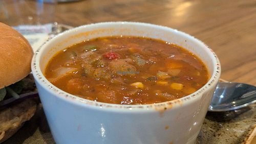 Side of soup at First Watch in Jacksonville