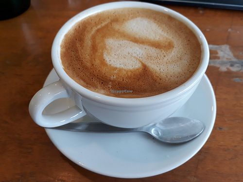 Almond milk latte at Bubba's - Had Yao in Koh Phangan