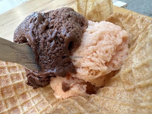 ice cream  at Brotgefuehle in Leipzig