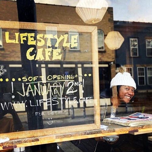 Chef Shanna at Lifestyle Cafe in Columbus