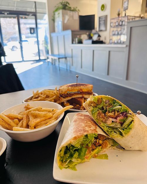 Honey Mustard Salad Wrap  at 4th & State in Columbus