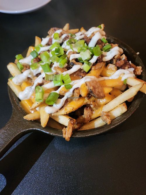 Loaded fries at 4th & State in Columbus