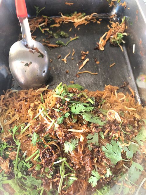 Buffet food at J La Thip in Lampang