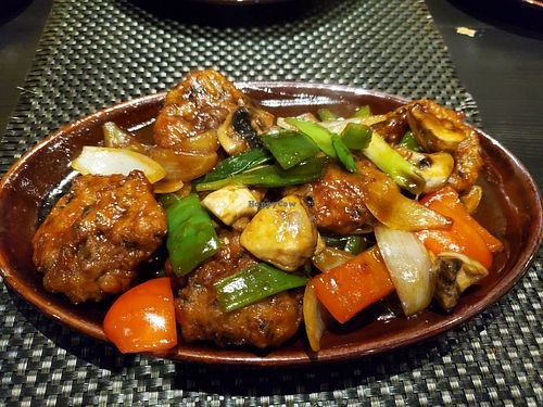 Vish from the vegan menu only at Thai House in Hull