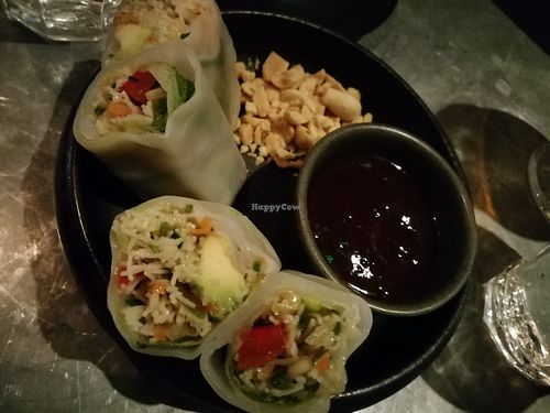 Vietnamese rolls at The Florist in Liverpool