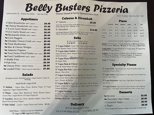   at Belly Busters in Waldo