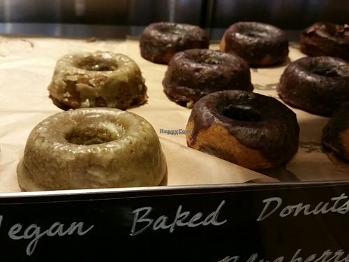 vegan baked donuts at Juice Generation - 9th Ave in New York City
