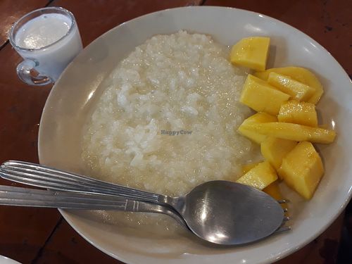 Mango Sticky Rice at Krua Jey - ครัวเจ in Koh Phangan