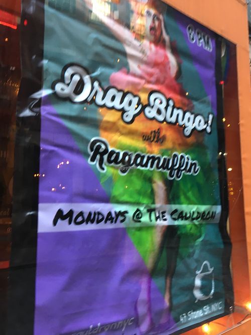 Drag bingo Monday!  at The Cauldron in New York City
