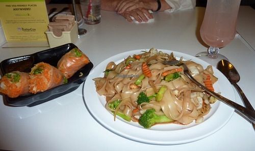 Happy cow approved at Loving Hut in Houston