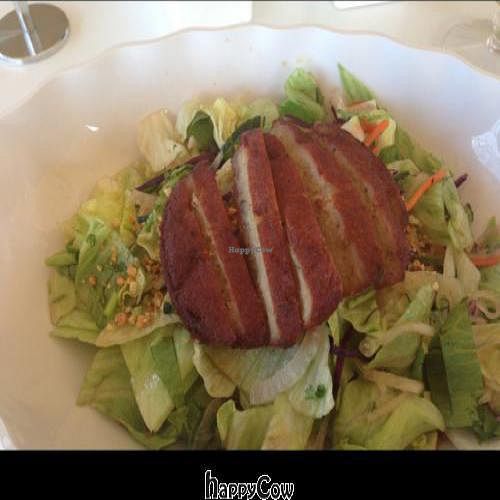 salad at Loving Hut in Houston