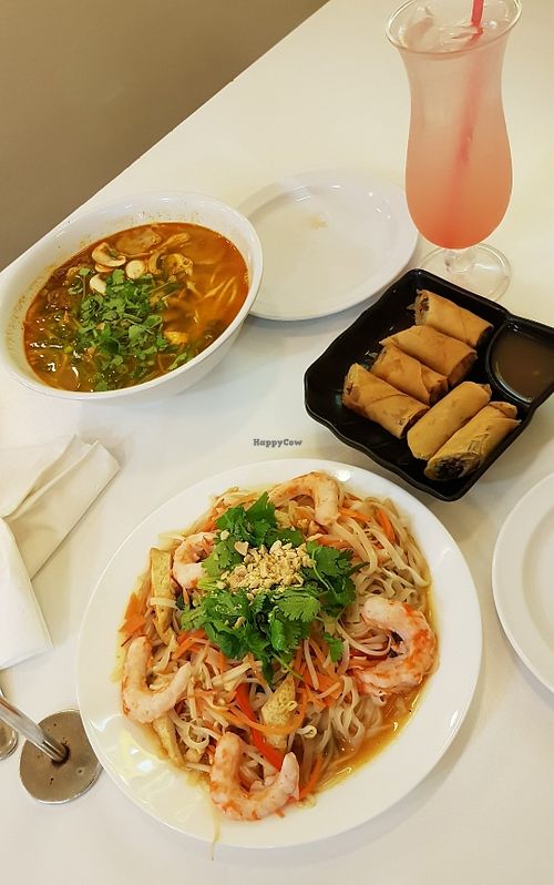 Vegan Shrimp?!?! at Loving Hut in Houston