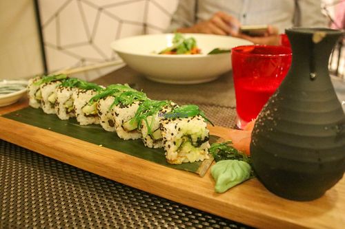 vegan sushi at TUI Blue in Santa Maria