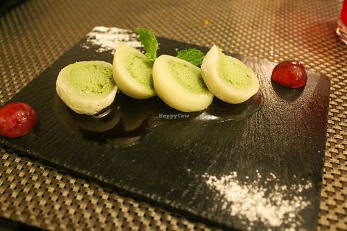 matcha mochi with chocolate at TUI Blue in Santa Maria