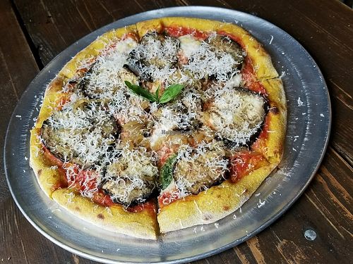 Parmigiana in turmeric at Picky Wops in East London