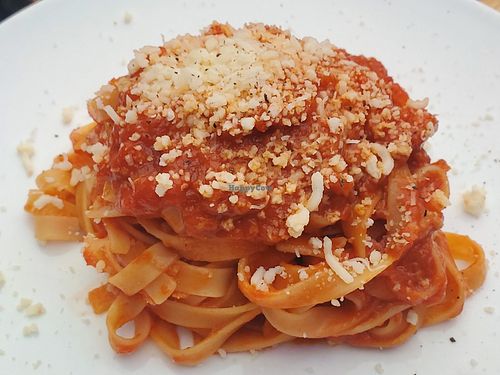 Pasta option at Picky Wops in East London